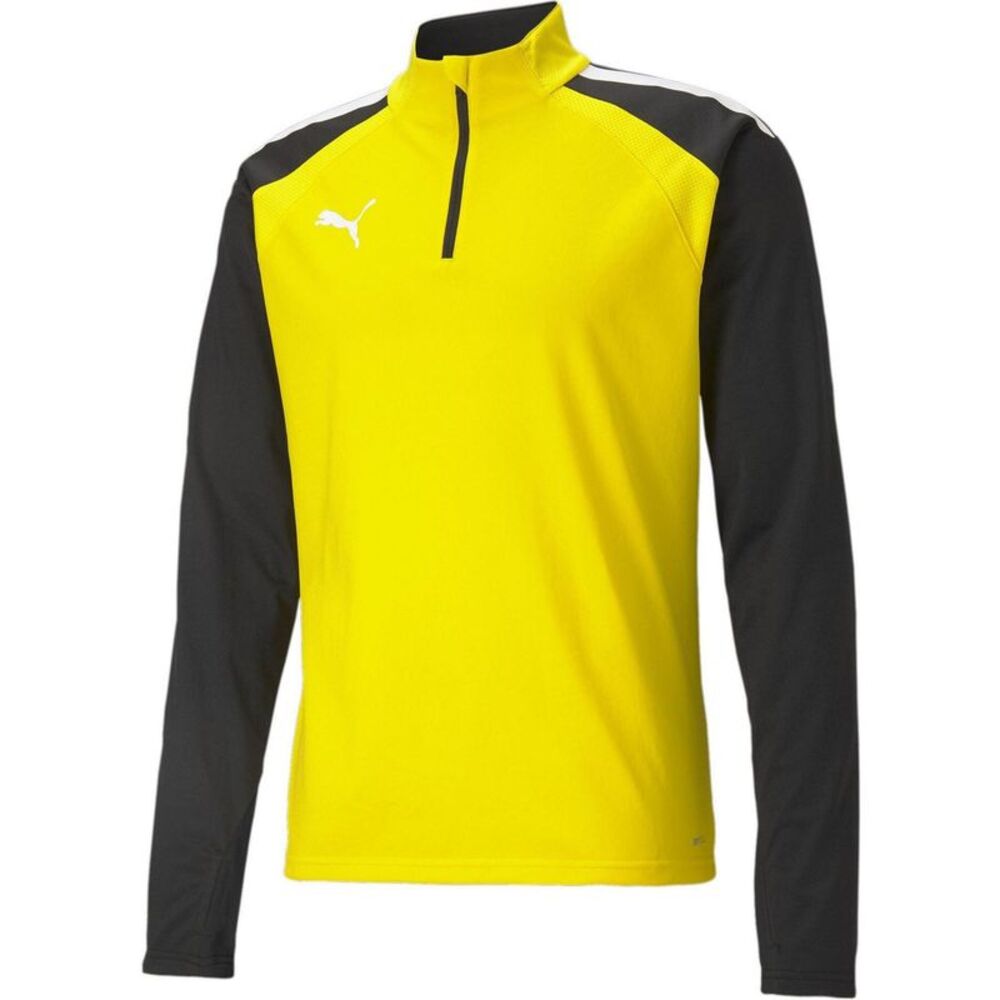 Puma Mens Colour Block Top / Yellow/Black